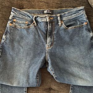 GAP 33 x 32 Slim Taper Blue Jeans Classic Comfort